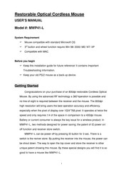 Dexin MWP41-L User Manual