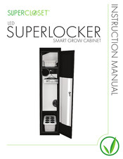 SuperCloset SUPERLOCKER Instruction Manual
