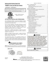 Maytag Amana M9S800603AU Installation Instructions Manual