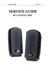 KYE Systems Corp. Genius SP-U110 Service Manual
