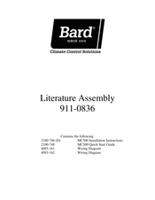 Bard MC500 Series Installation And Operation Instructions With Replacement Parts List