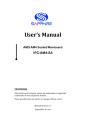 Sapphire Audio IPC-AM4-SA User Manual