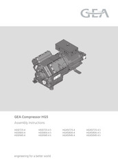 GEA HG5/725-4 Assembly Instructions Manual