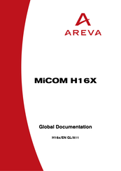 Areva MiCOM H16X Manual