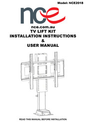 NCE 2018 Installation Instructions & User Manual