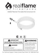 Realflame C820LP Manual