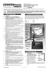 Sealey LED120 Instructions