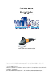 WilTec 62884 Operation Manual