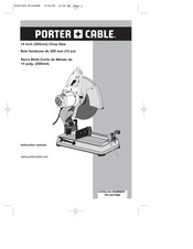 Porter-Cable PC14CTSW Instruction Manual