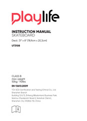 Playlife UT3108 Instruction Manual