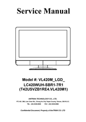 Amtran T42USVZB1RE4.VL420M1 Service Manual