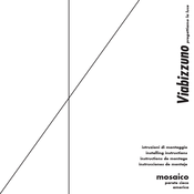 Viabizzuno Mosaico Installing Instructions