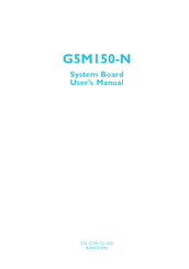 Rosch Computer G5M150-N User Manual