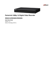 Dahua X32A1A Quick Start Manual