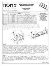 Norix C221-111 Series Assembly Instructions