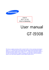 Samsung GT-I9308 User Manual