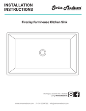 Swiss Madison SM-KS26W Installation Instructions Manual