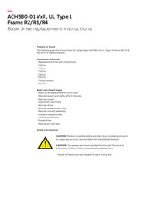 ABB ACH580-01 Series Instructions Manual