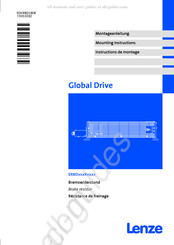 Lenze ERBD018R01K6 Mounting Instructions