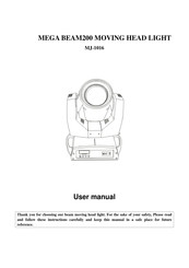 Mega MJ-1016 User Manual