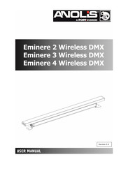 Robe ANOLIS Eminere 3 Wireles DMX User Manual