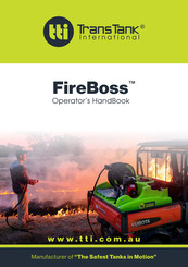 TransTank FireBoss Operator's Handbook Manual