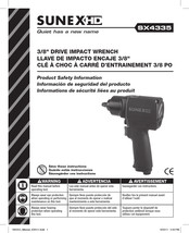 Sunex HD SX4335 Instruction Manual