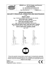 Brano 15-00-VK/2,5t Operation Manual