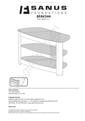 Sanus Foundations BFAV344 Manual
