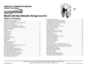 Sandpiper S30 Service & Operating Manual