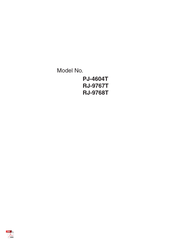 Clarion PJ-4604T Instruction Manual