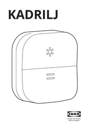 IKEA FYRTUR TYP E1766 TRADFRI Manual