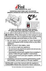 FMI HDL24NRA Owner's Operation And Installation Manual