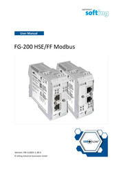 Softing FG-200 HSE/FF User Manual