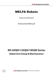 Mitsubishi Electric MELFA RH-6SQH Series Instruction Manual