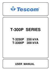 Tescom T-3250P User Manual