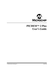 Microchip Technology PICDEM 2 Plus User Manual