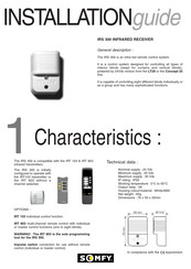 Somfy IRS 300 Installation Manual