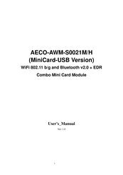 AECO AECO-AWM-S0021H User Manual