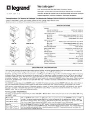 LEGRAND Wattstopper DSW-301-LA Manual