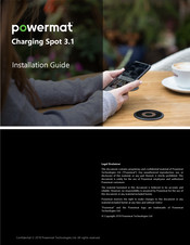 Powermat Charging Spot 3.1 Installation Manual