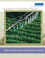 Raven AccuBoom Miller Condor Series Installation Manual