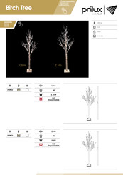Prilux Birch Tree 390866 Quick Start Manual