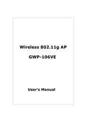 STRAIGHT CORE GWP-106VE User Manual