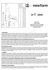 Newform x-t 4344 Instructions
