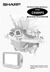 Sharp CX68NF5 Operation Manual