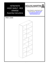 Holly & Martin HZ782700TX Assembly Instructions Manual