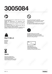 VonHaus 3005084 Assembly Instructions Manual