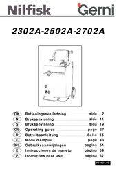 Nilfisk-Advance Gerni 2302A Operating Manual