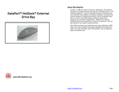 Cru DataPort HotDock External Drive Bay Quick Start Manual